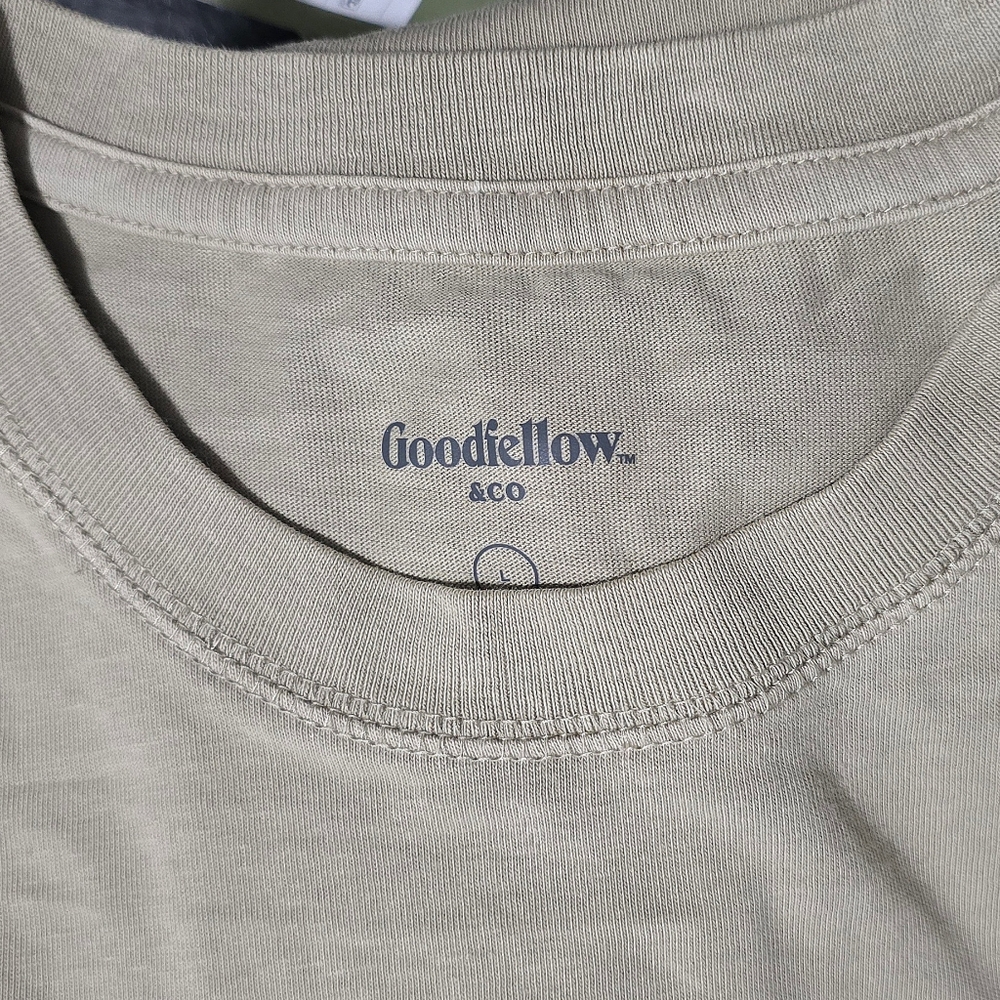 Goodfellow & Co Light Tan Crewneck Tee
